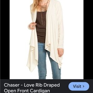 Chaser Cardigan. Size medium. NWT